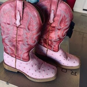 Girls roper boots